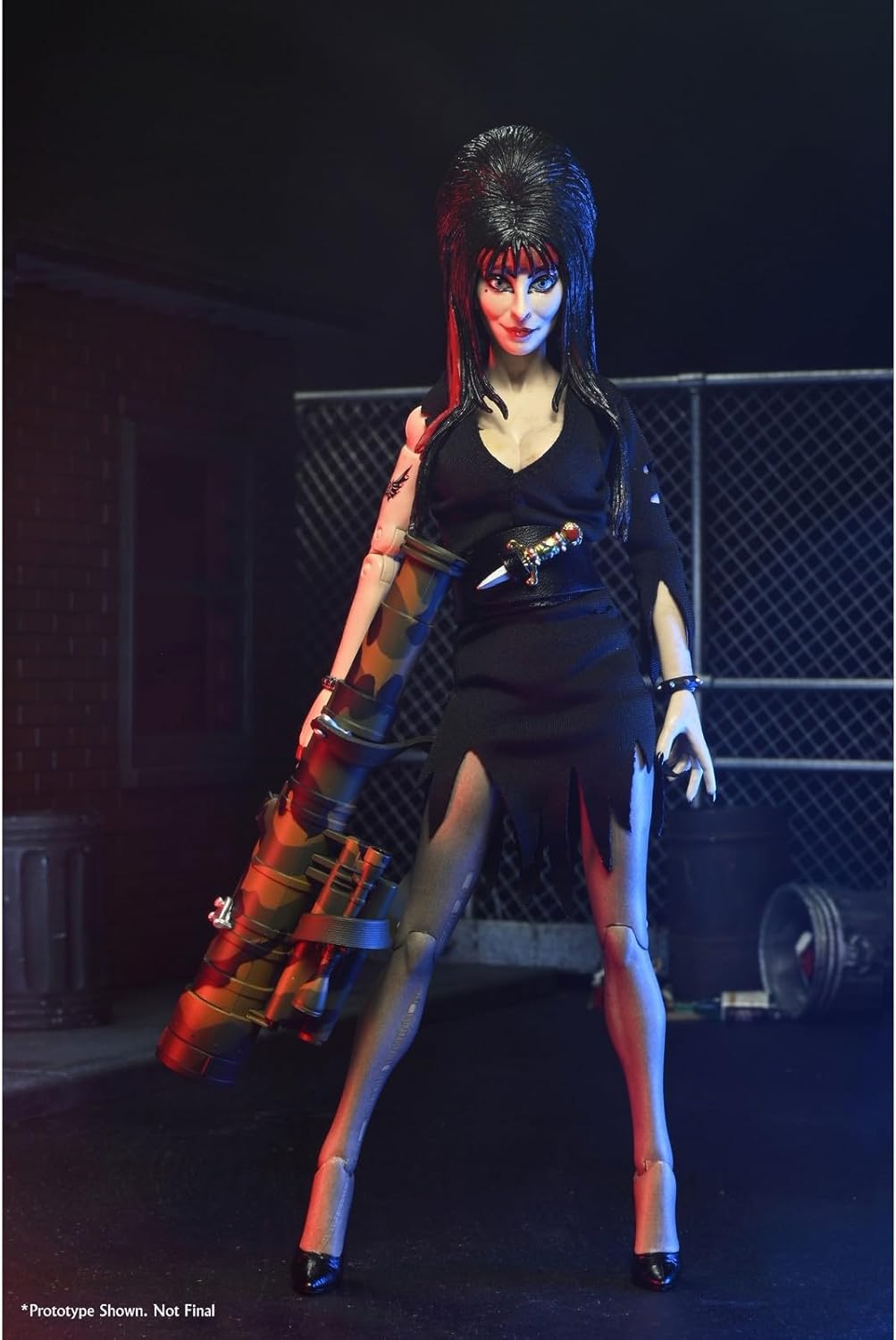 Commando Elvira Clothed Action Figure 20 cm Elvira