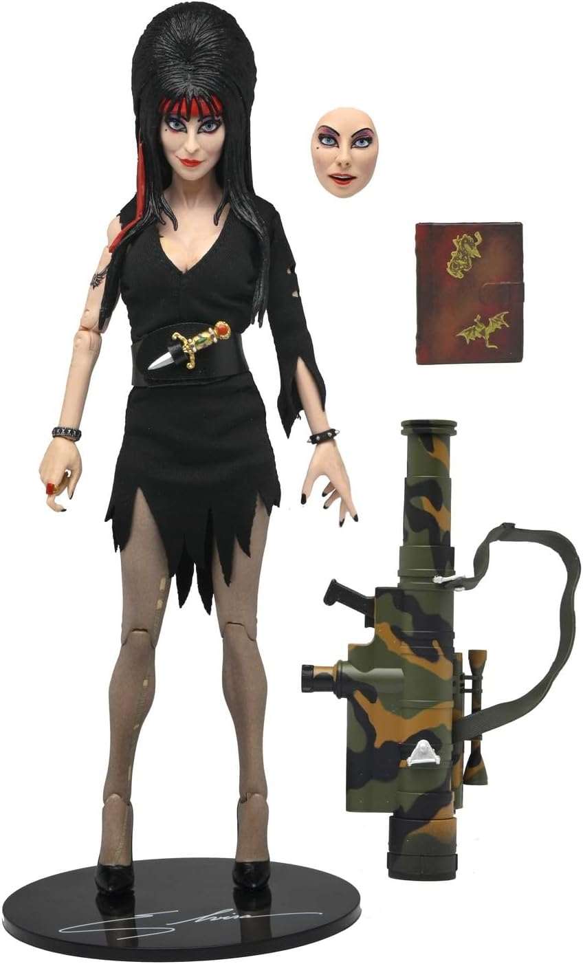 Commando Elvira Clothed Action Figure 20 cm Elvira
