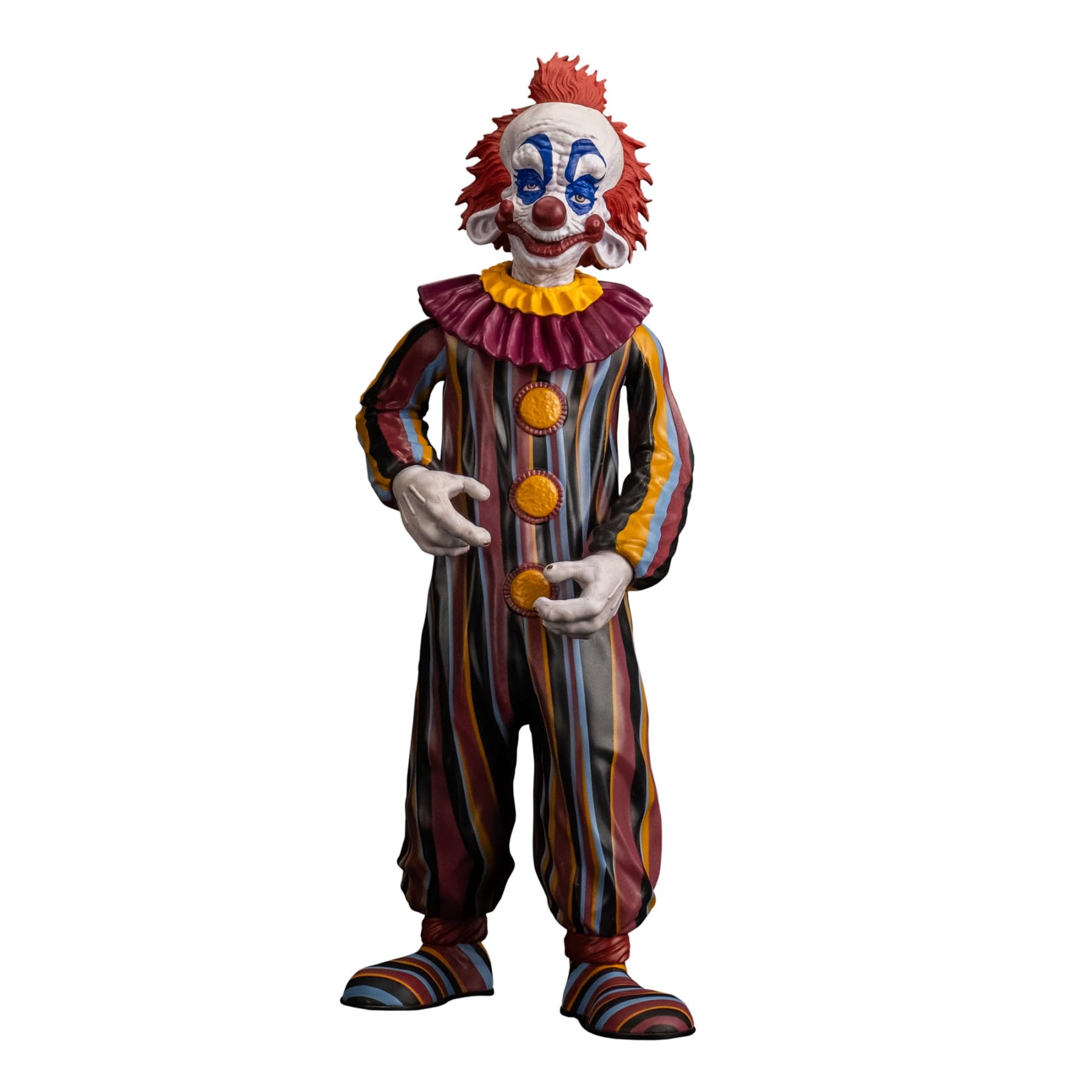 Trick Or Treat Studios Scream Greats Killer Klowns from Outer Space Rudy Action Figure 8 Inch | 8 Inch