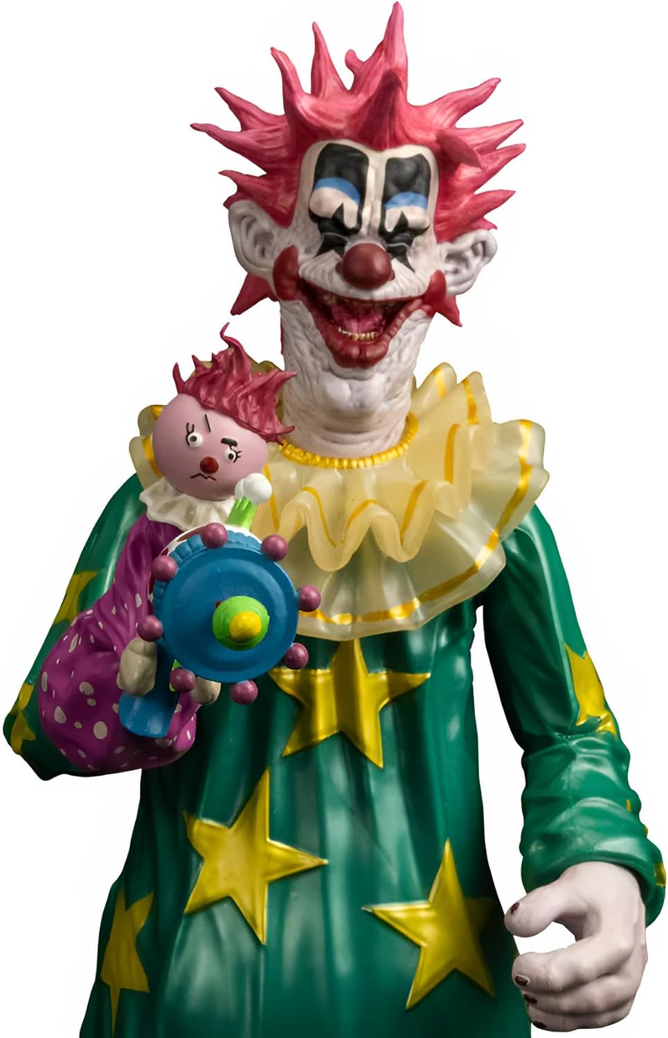Trick Or Treat Studios Killer Klowns  Spikey Action Figure, Scream Greats Series 2, 8-inch Scale, Collectible Display