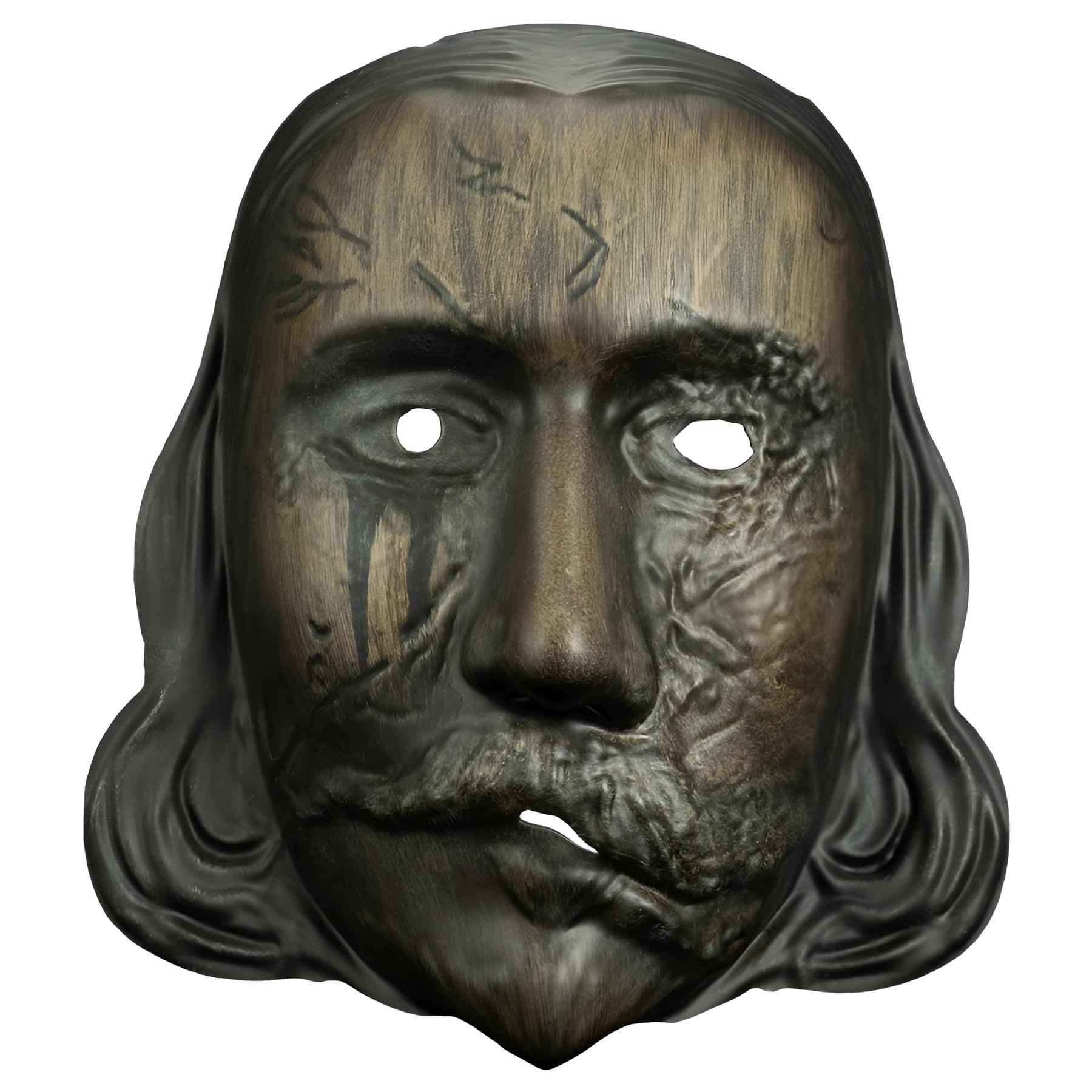 Trick Or Treat Studios Thanksgiving John Carver Burnt Injection Molded Plastic Mask