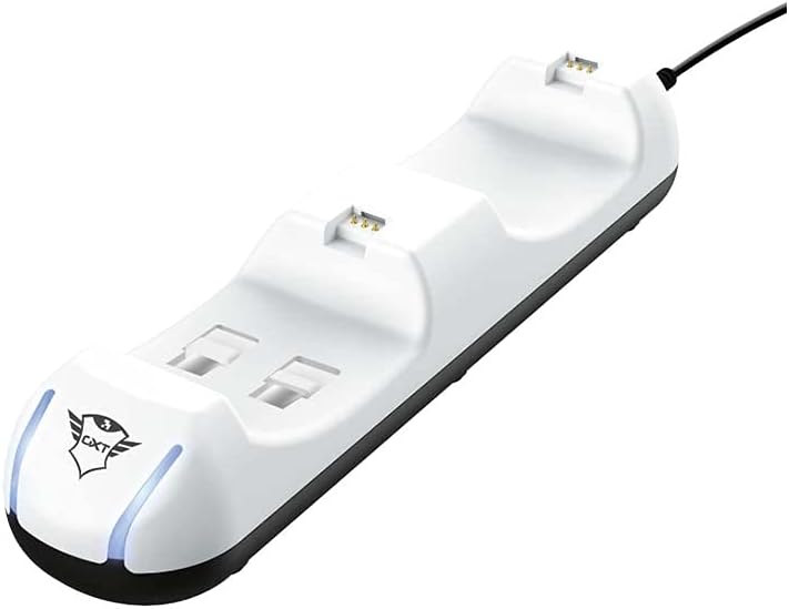 Trust Gaming GXT 251 Duo Charging Dock for PS5 Dualsense Controller (White) /PS5