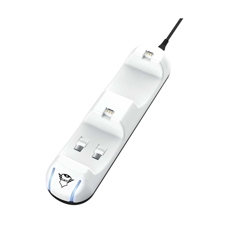 Trust Gaming GXT 251 Duo Charging Dock for PS5 Dualsense Controller (White) /PS5