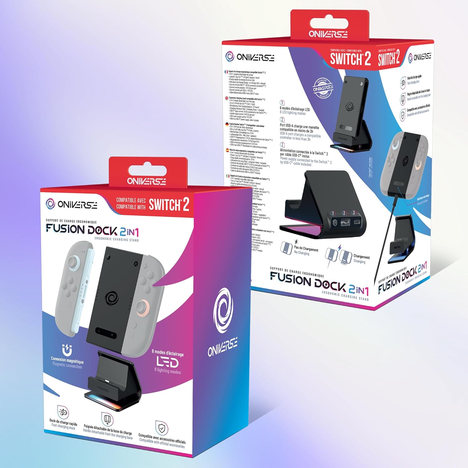 Oniverse Nsw2 2 Joycons Charging Dock