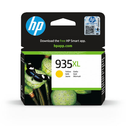 HP 935XL C2P26AE, Amarillo, Cartucho de Tinta de Alta Capacidad Original, compatible con impresoras de inyección de tinta HP OfficeJet 6820; HP OfficeJet Pro 6230, 6830