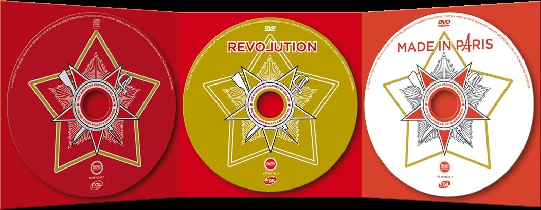Les Choeurs De L Armee Rouge Integrale+2Dvd