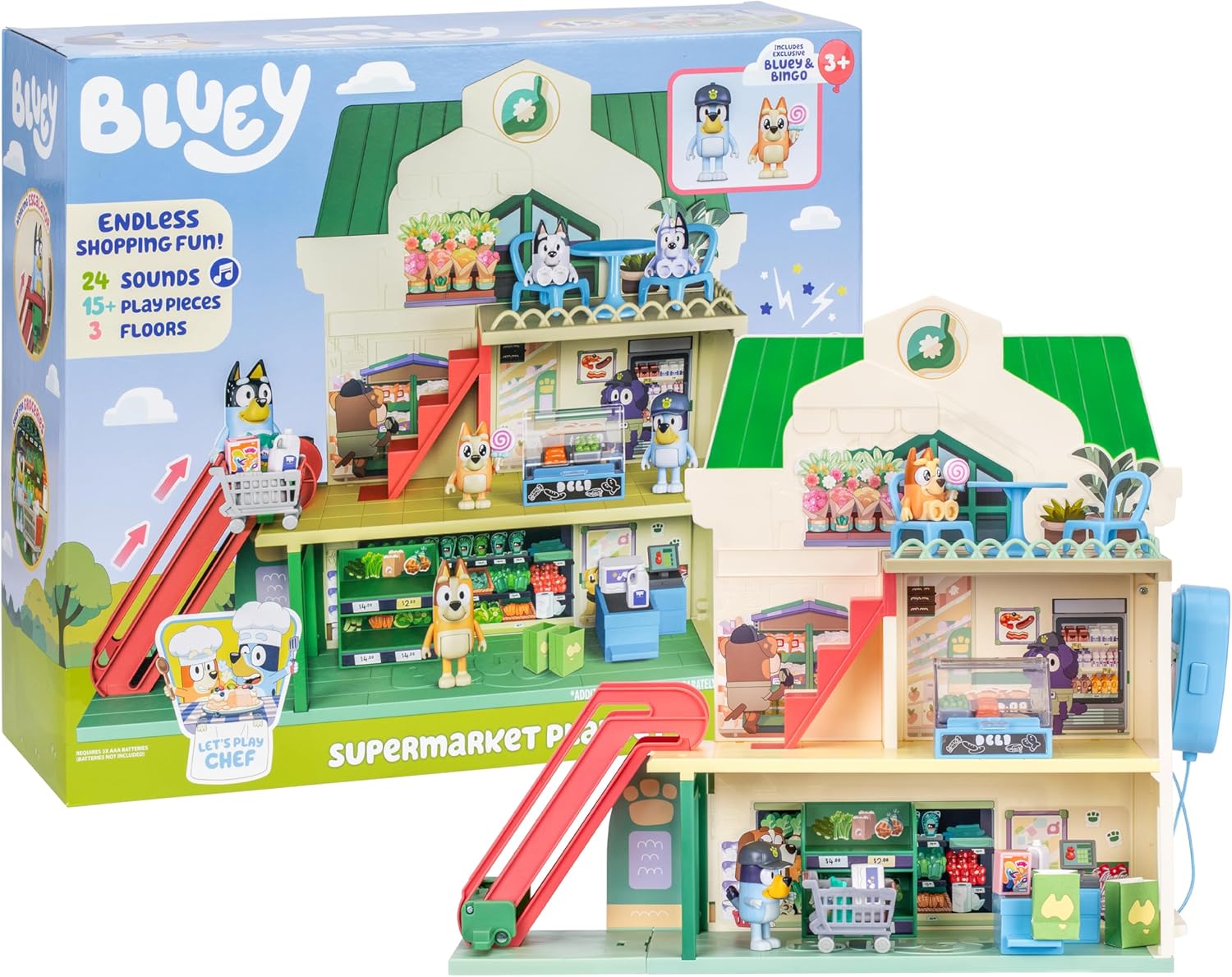 Bluey - Supermarket Playset (90328)