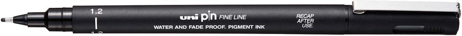 Pin fineliner nero punta 1.2mm Uni Mitsubishi