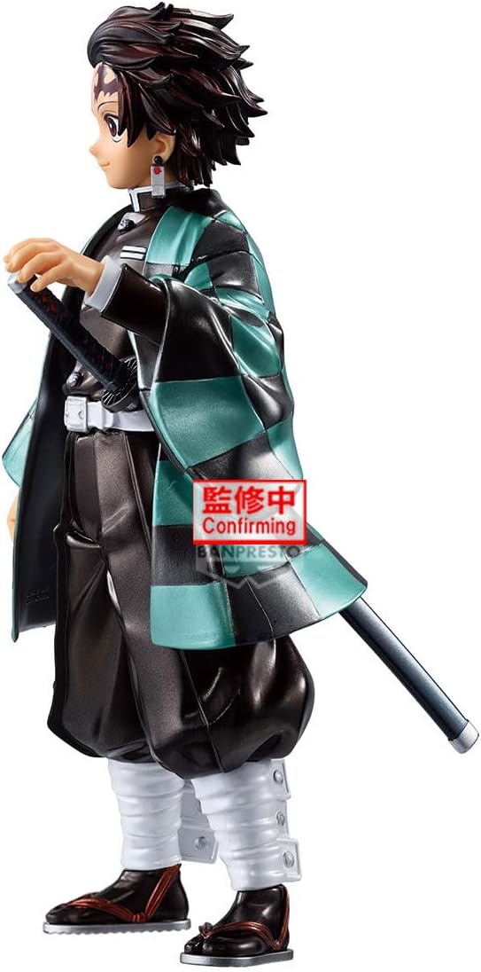 Banpresto Tanjiro Kamado Demon Slayer Verzamelfiguur, Kimetsu No Yaiba, Grandista - Special Color versie 24 cm, meerkleurig, optimaal voor anime-fans