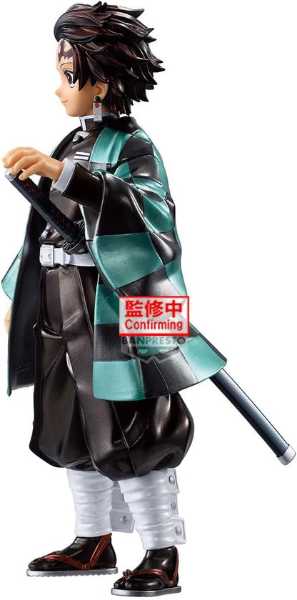 Banpresto Tanjiro Kamado Demon Slayer Verzamelfiguur, Kimetsu No Yaiba, Grandista - Special Color versie 24 cm, meerkleurig, optimaal voor anime-fans