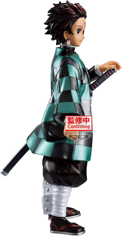 Banpresto Tanjiro Kamado Demon Slayer Verzamelfiguur, Kimetsu No Yaiba, Grandista - Special Color versie 24 cm, meerkleurig, optimaal voor anime-fans