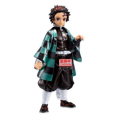 Banpresto Tanjiro Kamado Demon Slayer Verzamelfiguur, Kimetsu No Yaiba, Grandista - Special Color versie 24 cm, meerkleurig, optimaal voor anime-fans