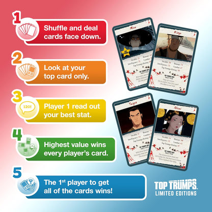 Top Trumps Blue Eye Samurai  Limited Edition /Toys