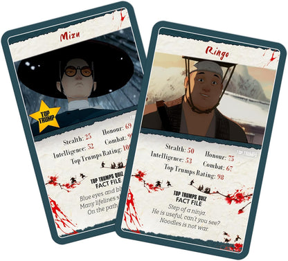 Top Trumps Blue Eye Samurai  Limited Edition /Toys