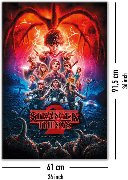 Stranger Things One-sheet Season 2 ()