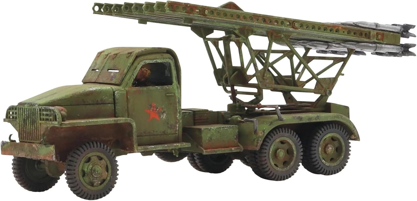 Warlord Games Soviet Army Katyusha - 1:56 / 28mm Plastic Scale Model for Bolt Action Highly Detailed World War 2 Miniatures