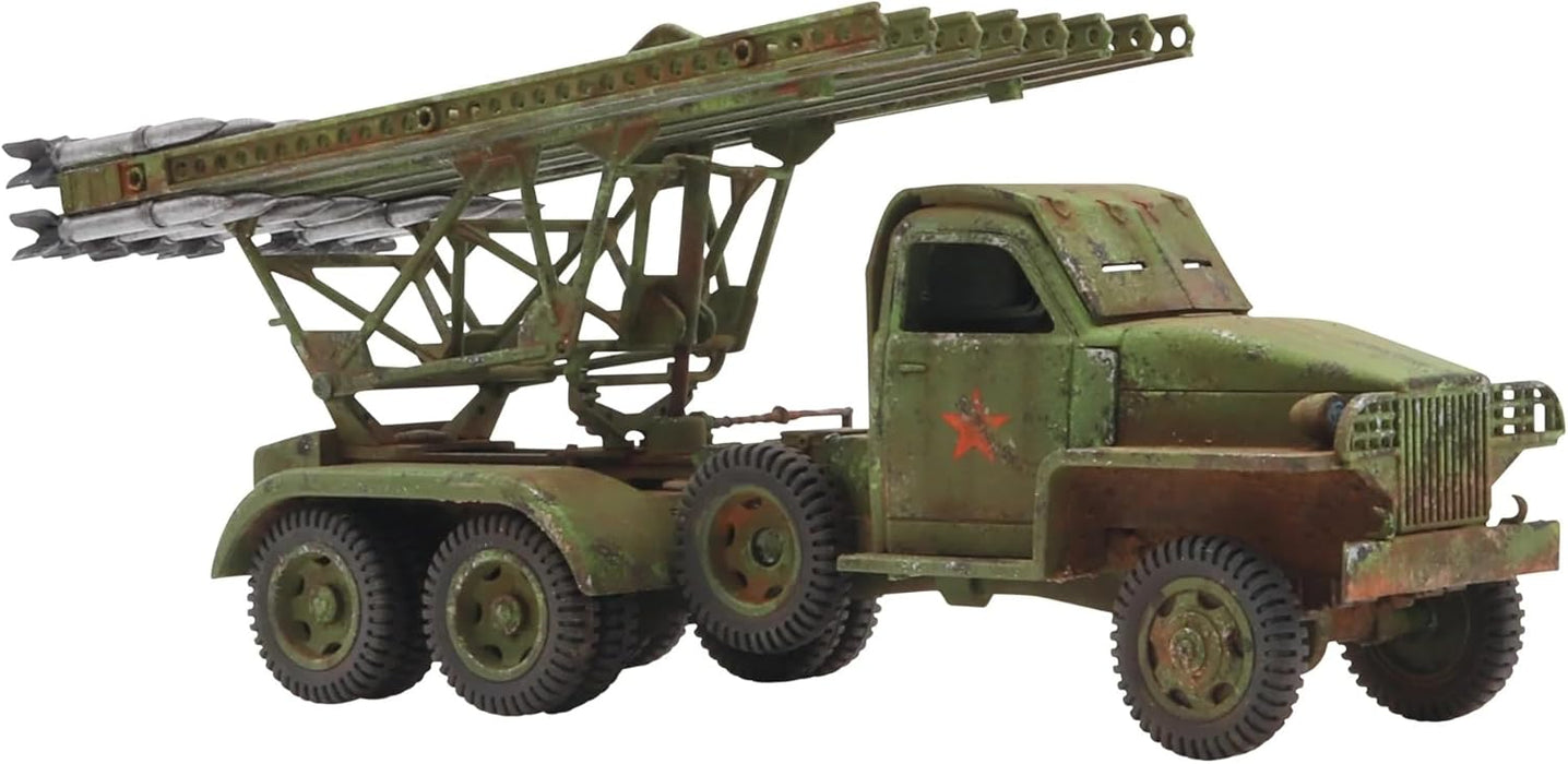 Warlord Games Soviet Army Katyusha - 1:56 / 28mm Plastic Scale Model for Bolt Action Highly Detailed World War 2 Miniatures