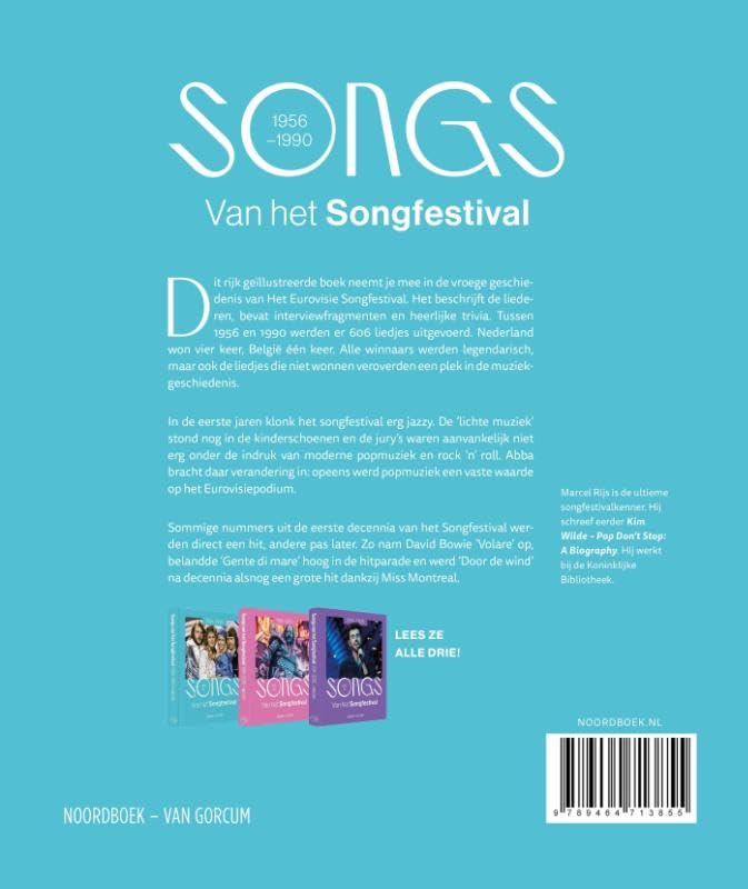 De songs van het Songfestival (1956-1990