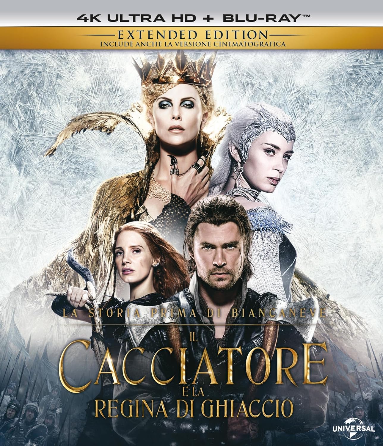 Cacciatore E La Regina Di Ghiaccio (Il) (4K Ultra Hd+Blu-Ray)