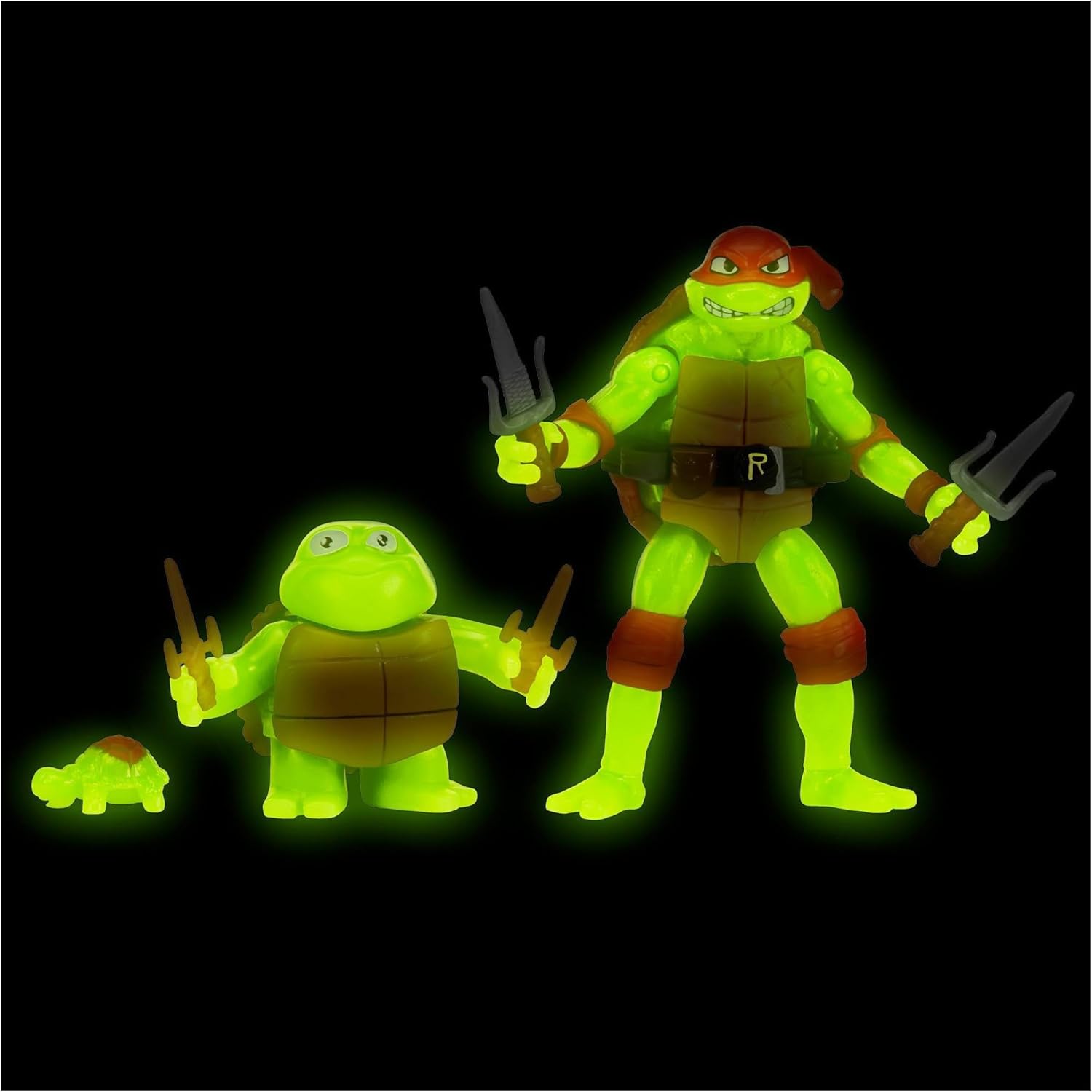 TEENAGE MUTANT NINJA Turtles: Mutant Mayhem Making of a Ninja Raphael Figura de acción Paquete de 3