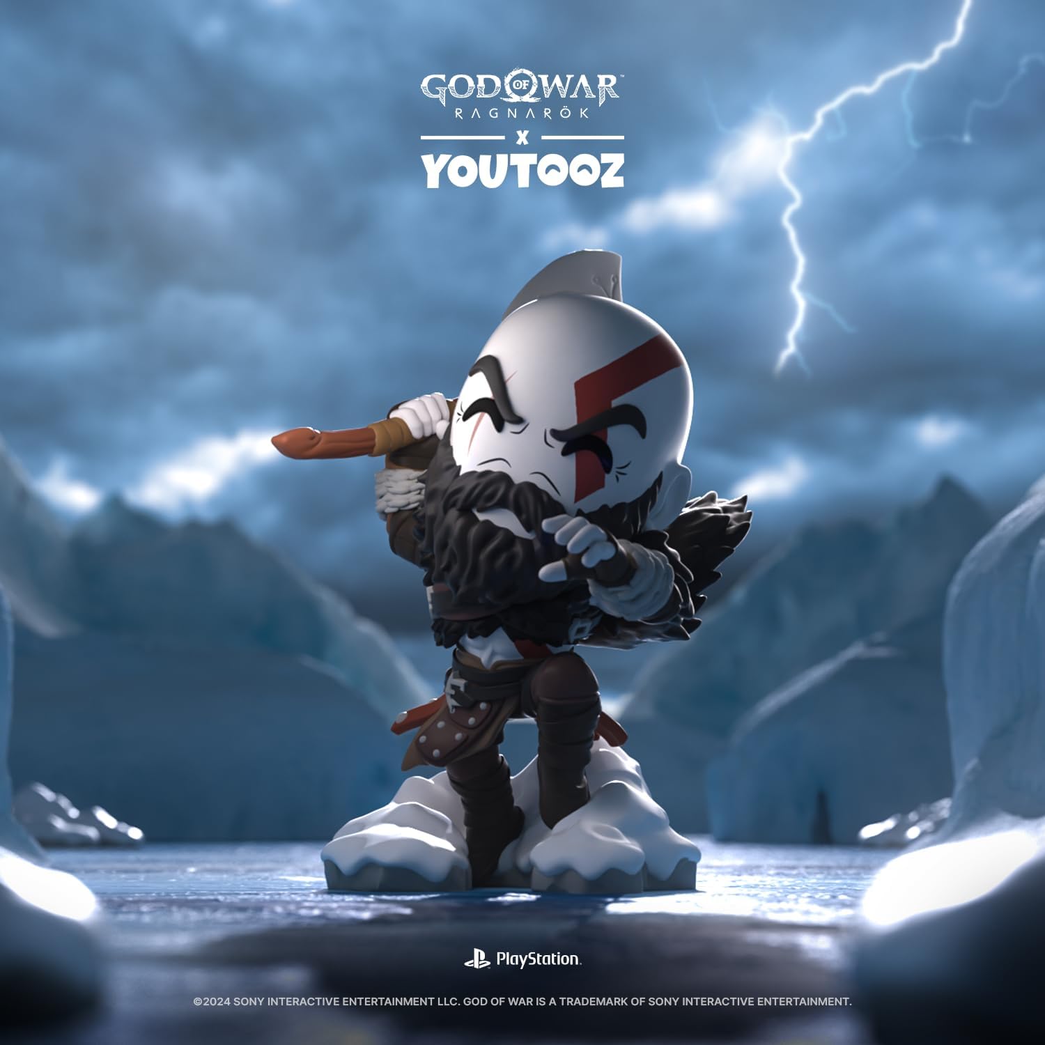 Youtooz – Kratos God of War 5.5″ Vinyl Figure, Collectible Kratos God of War Action Figure