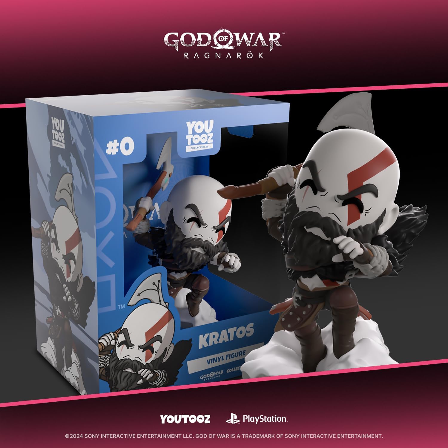 Youtooz – Kratos God of War 5.5″ Vinyl Figure, Collectible Kratos God of War Action Figure