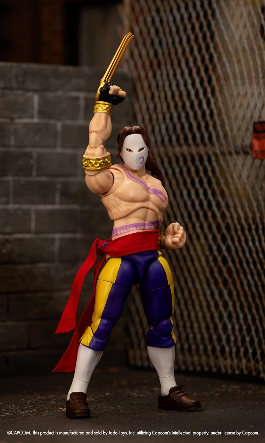 VEGA STREET FIGHTER 6" DELUXE COLLECTOR FIGURE