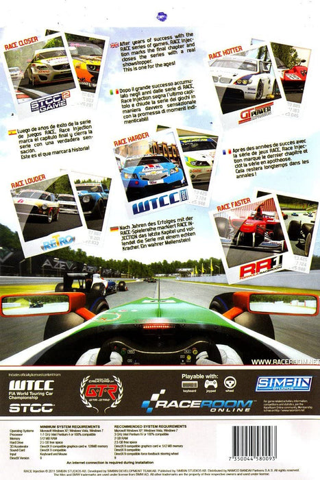 Race Injection (PC DVD