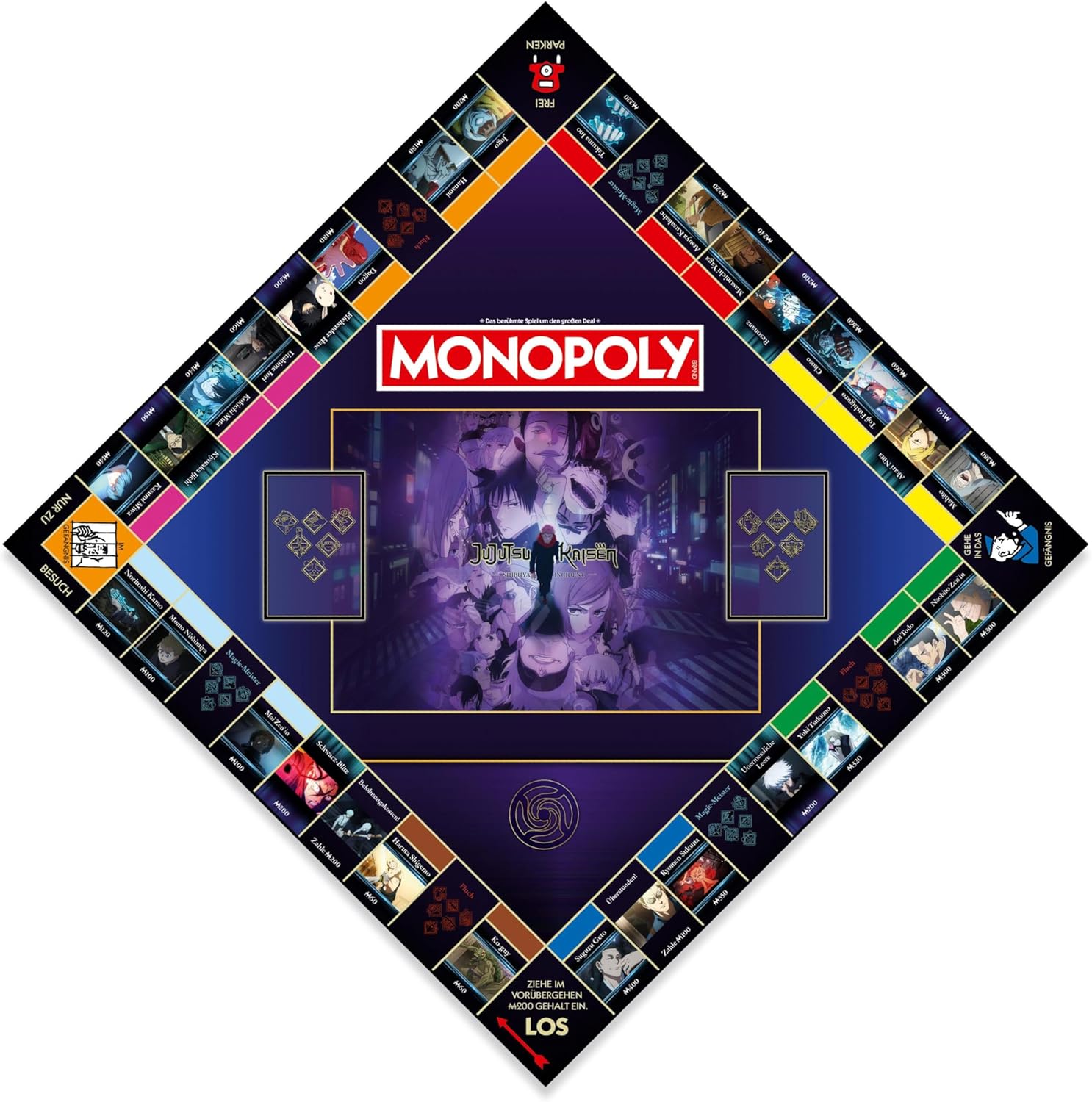 Monopoly Board Game Jujutsu Kaisen Season 2 *German Version*