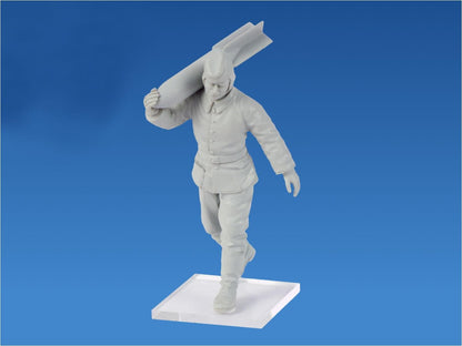 ICM ICM48086 air force 1:48-WWII Luftwaffe Pilotd & Ground Personnel, Mittel