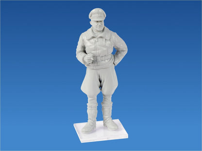 ICM ICM48086 air force 1:48-WWII Luftwaffe Pilotd & Ground Personnel, Mittel