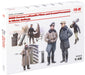 ICM ICM48086 air force 1:48-WWII Luftwaffe Pilotd & Ground Personnel, Mittel