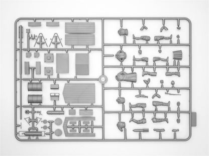 ICM ICM48086 air force 1:48-WWII Luftwaffe Pilotd & Ground Personnel, Mittel