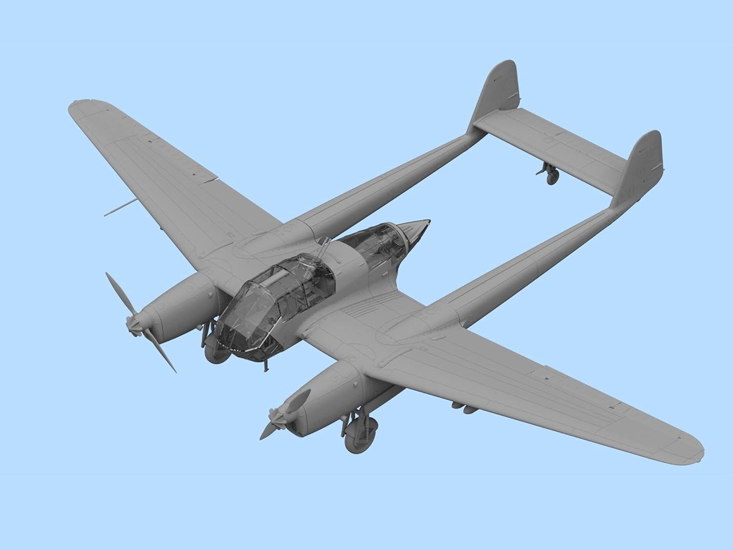 ICM 1:72 - FW 189A-2, WWII German Reconnaissance Plane