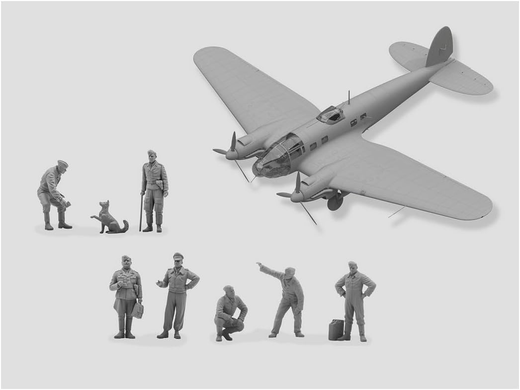 LTEBLO ICM 1:48 -Airfield of The Luftwaffe Bomber Group Pink