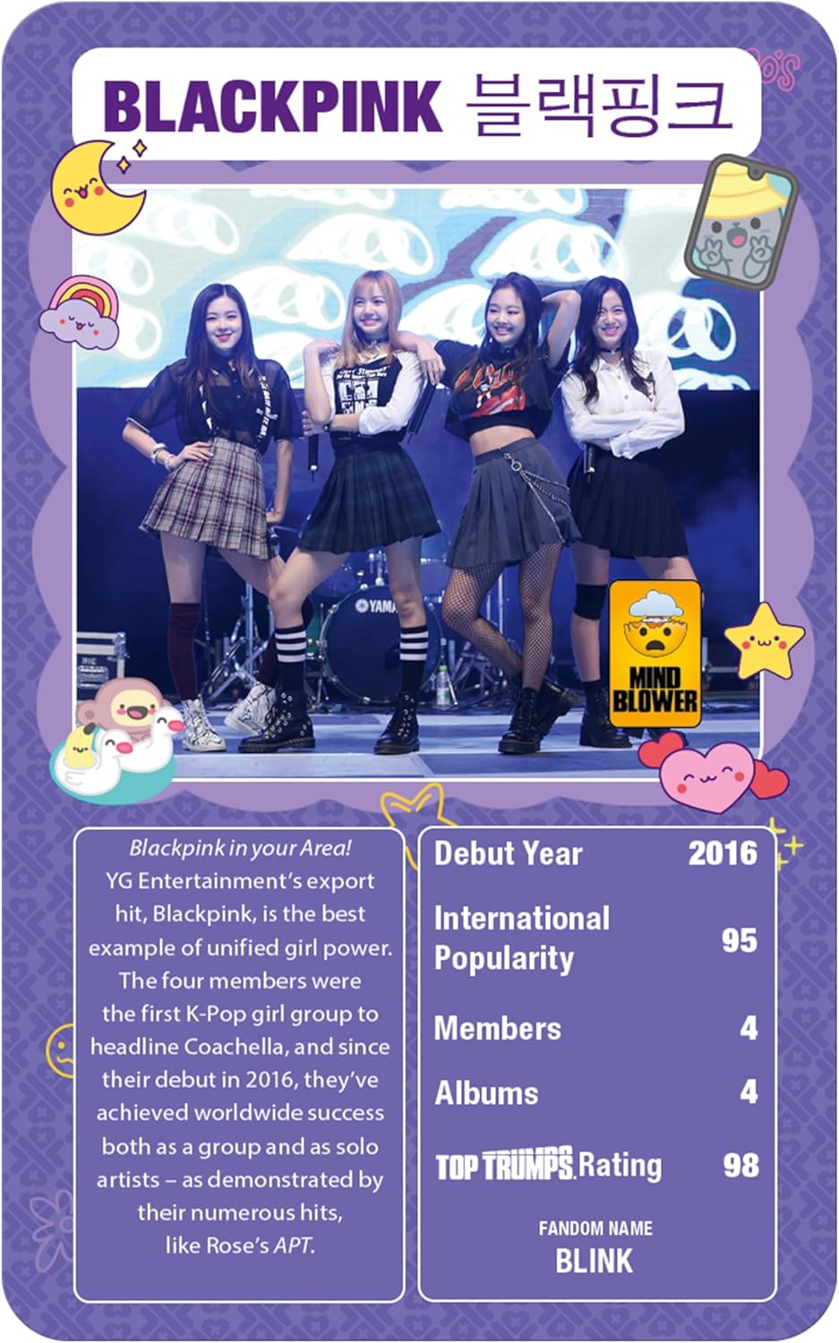 Top Trumps K-Pop Card Game, Play with BTS, Seventeen, NJZ, PSY and Jessi, Educational game makes a great gift for ages 6 plus