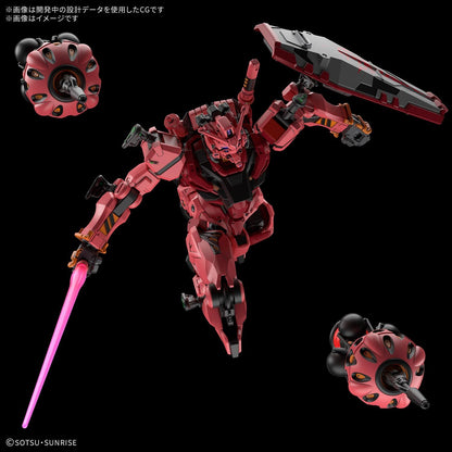 Bandai Hobby – Mobile Suit Gundam GQuuuuuuuuX – #4 Red Gundam HG 1/144 Maquette Kit