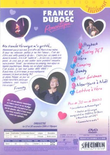 Franck Dubosc : Romantique