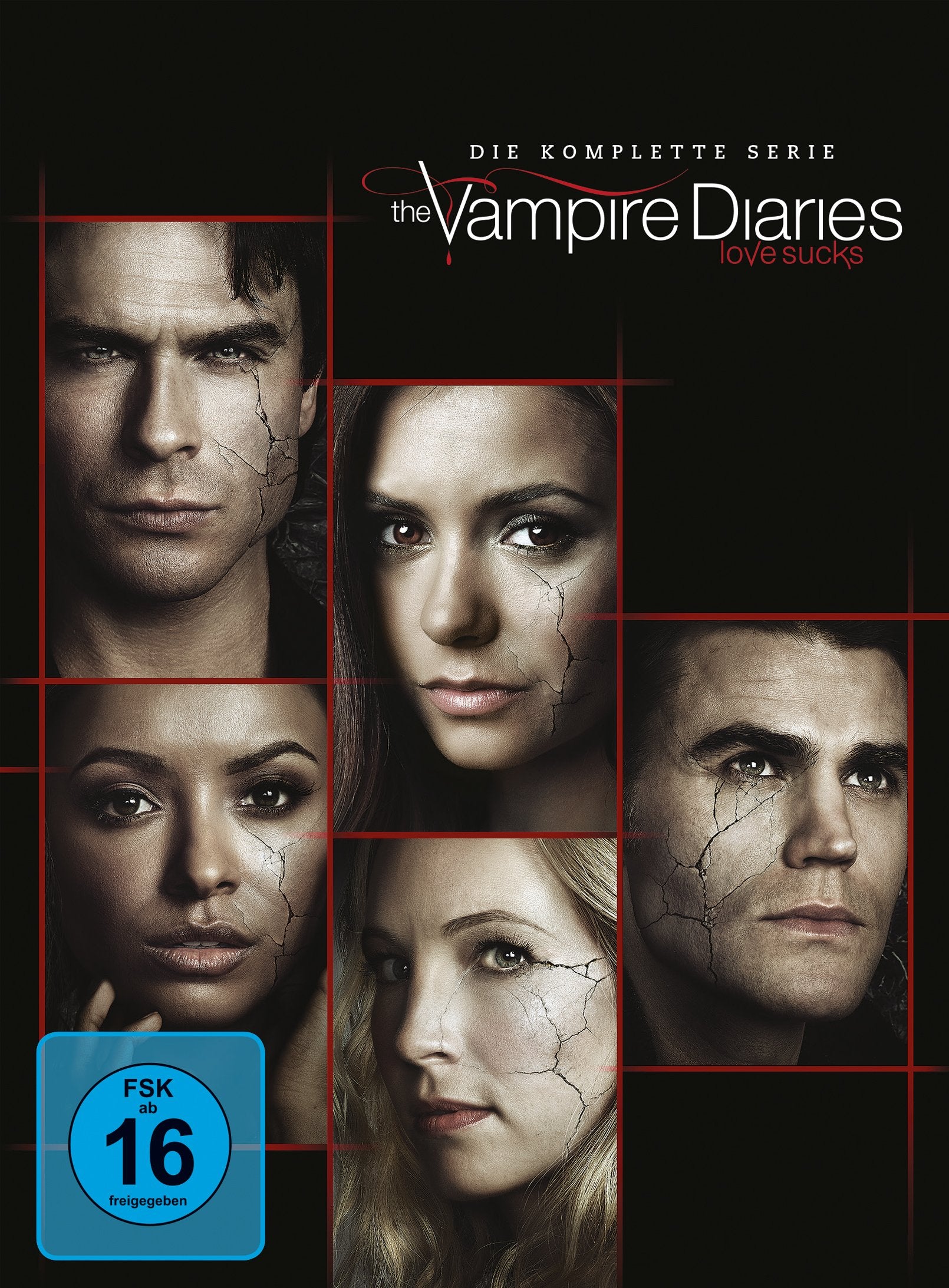 THE VAMPIRE DIARIES:  DIE KOMPLETTE SERIE