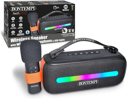 Bontempi - Wireless Speaker W. Microphone And Light Effects (491050)
