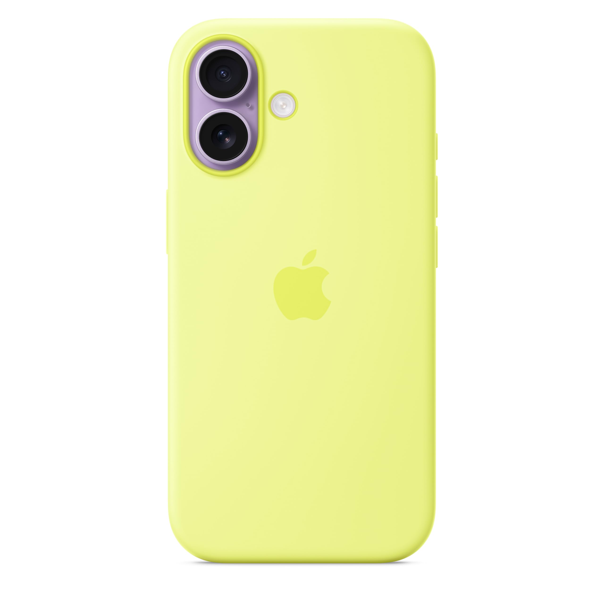 Apple - Back Cover For Mobile Phone - Magsafe Compatibility - Silicone - Neon Yellow - For Iphone 17