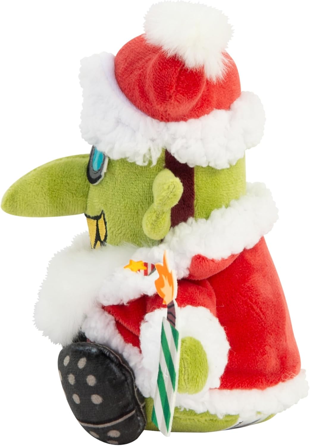TOMY Warhammer Da Red Gobbo Plush, Collectable Soft Toy for Teens and Adults, Warhammer 40,000 Festive Goblin Figure, Grotmas Bomb Detail, Officially Licensed Gift, Ages 12+