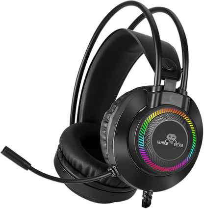 Freaks And Geeks - Dual Headset With Backlit Microphone - Pc/Ps4/Ps5/Xbox One