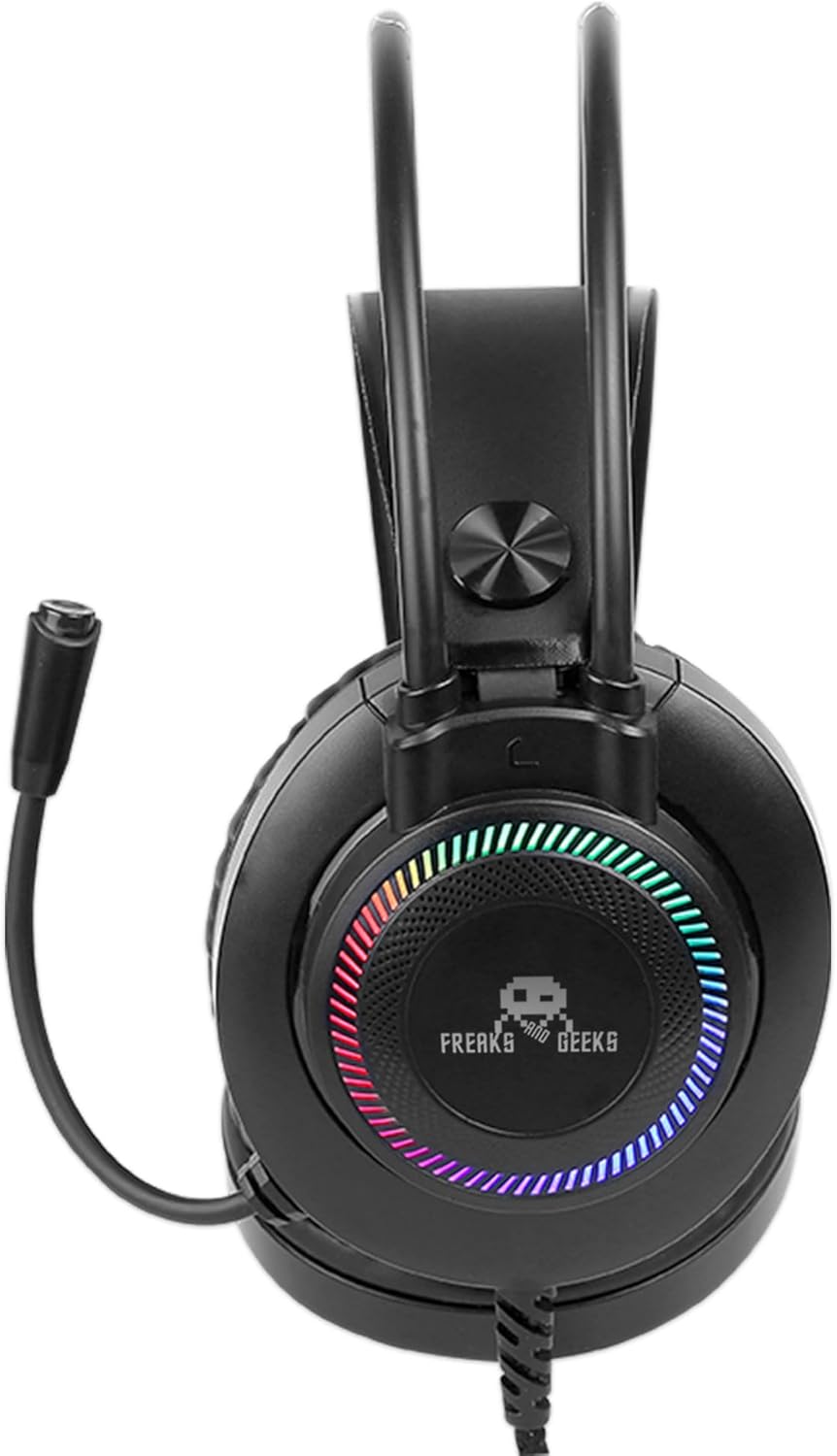 Freaks And Geeks - Dual Headset With Backlit Microphone - Pc/Ps4/Ps5/Xbox One