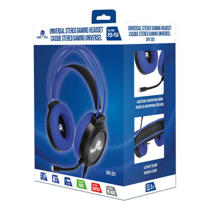 Trade Invaders - Wired Headset Spx-201 - Ps4/ Ps5/ Switch/ Xbox Series X/S