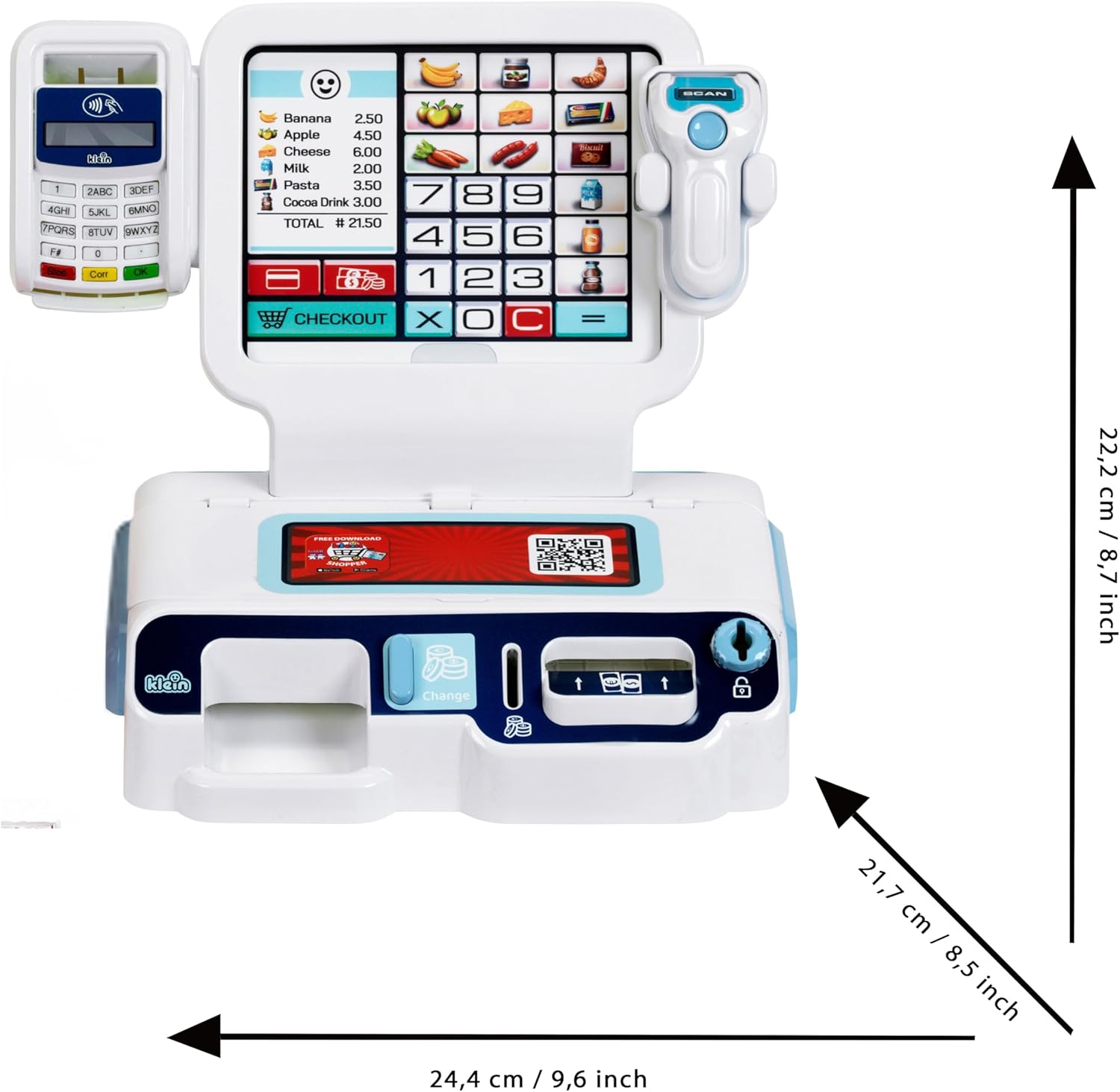 Klein - Cash Register & Self-Service Shop Set (Kl7265)