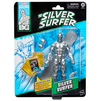 Marvel Legends Series, Figurine Surfer d'argent des Bandes dessinées Fantastic Four