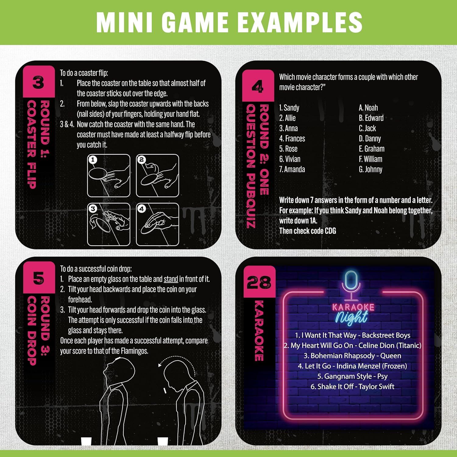 TOMY Hangover Party Game, Story-Driven Mystery Board Game for Adults, Cooperative Gameplay with Mini Games, Timeline Deduction Challenge, 2 to 4 Players, Ages 18+, One-Time Experience