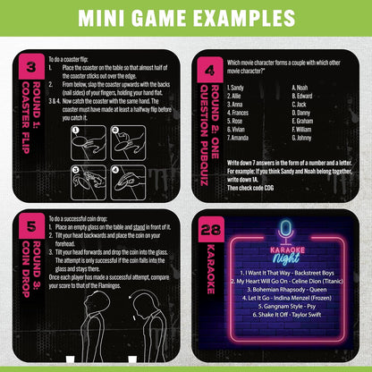 TOMY Hangover Party Game, Story-Driven Mystery Board Game for Adults, Cooperative Gameplay with Mini Games, Timeline Deduction Challenge, 2 to 4 Players, Ages 18+, One-Time Experience