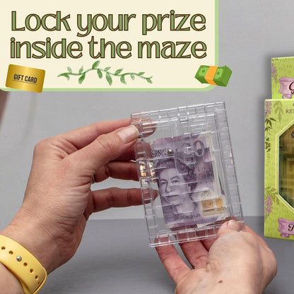Boxer Gifts Garden Labyrinth Gift Card Puzzle Box - Money Holder for Cash Gifts - Gardening Gifts